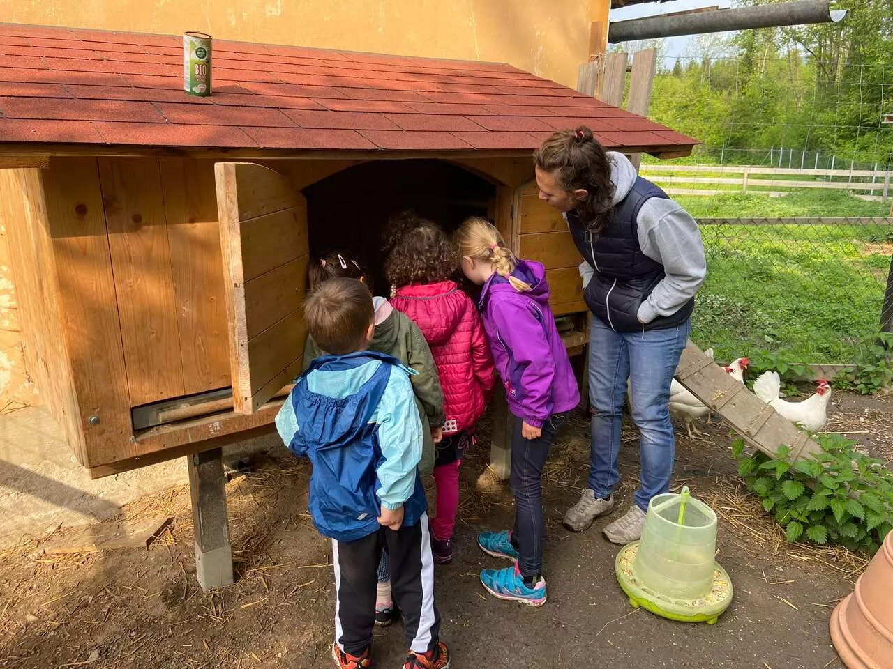 Kindergarten und Schulgruppen am Eggerhof